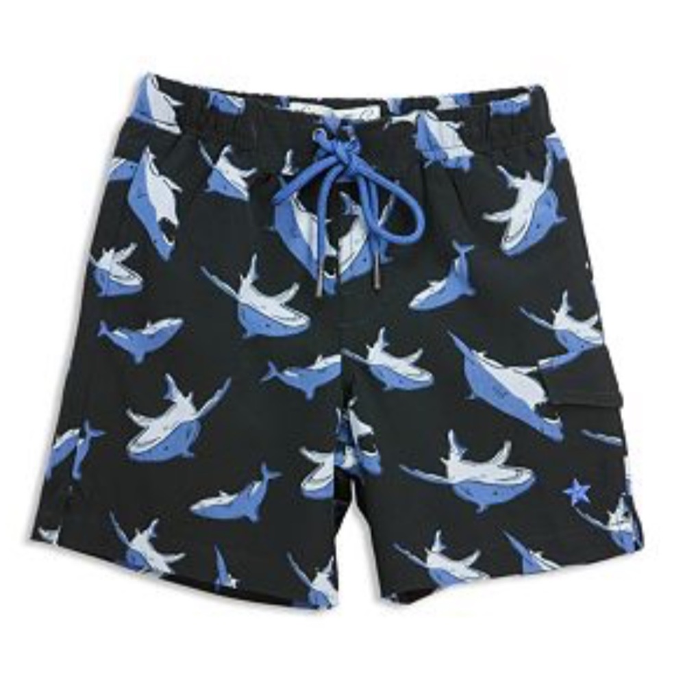 Boys Size 4 Swim Trunks with Sharks